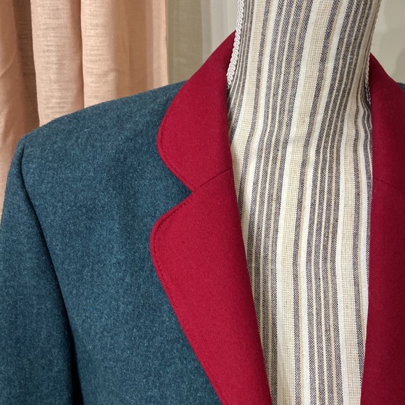 Vintage Pendleton Jacket Blazer Wool Size 8 - Picture 3 of 10